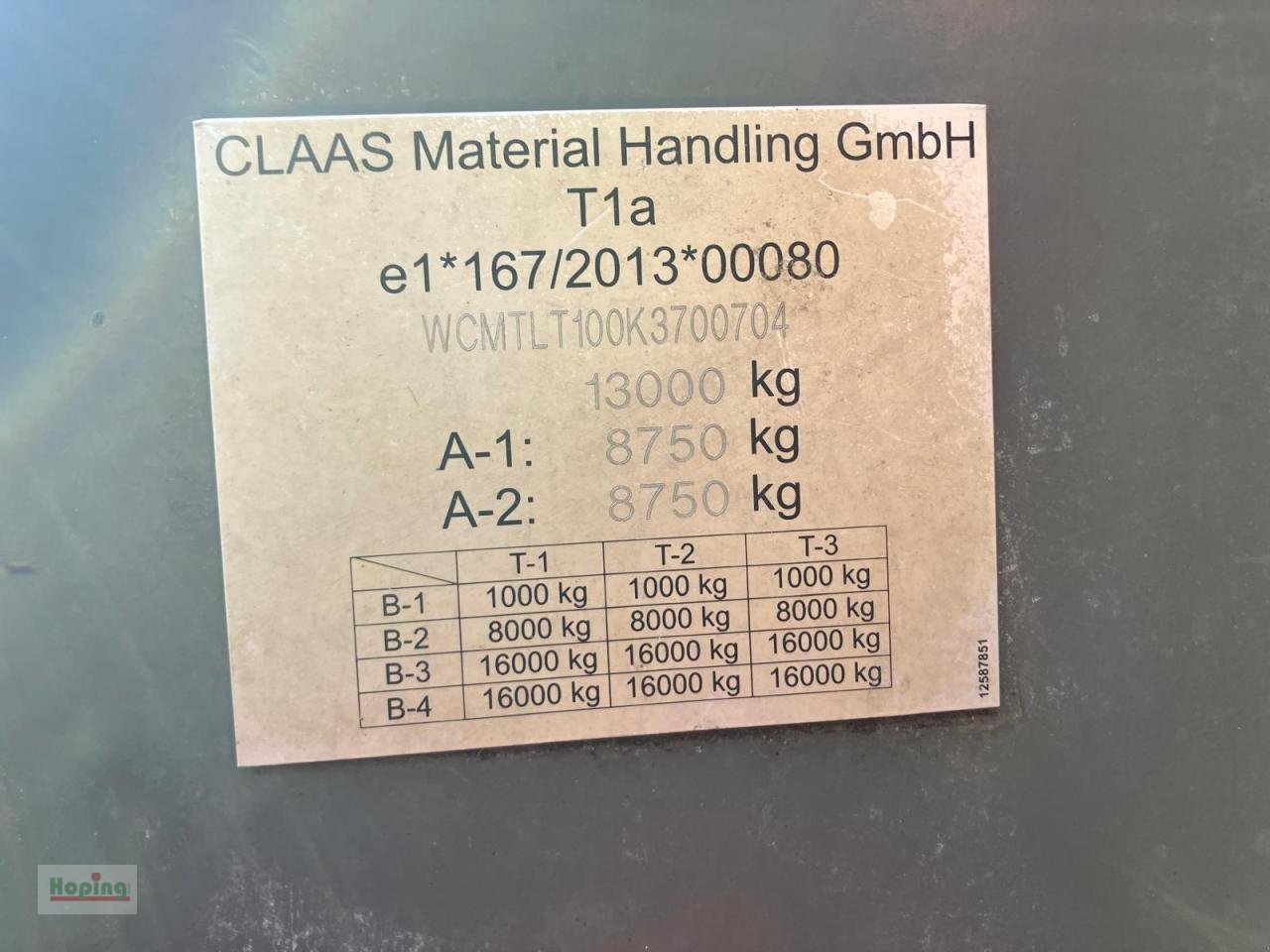 Teleskoplader typu CLAAS Scorpion 756, Gebrauchtmaschine v Bakum (Obrázek 15)