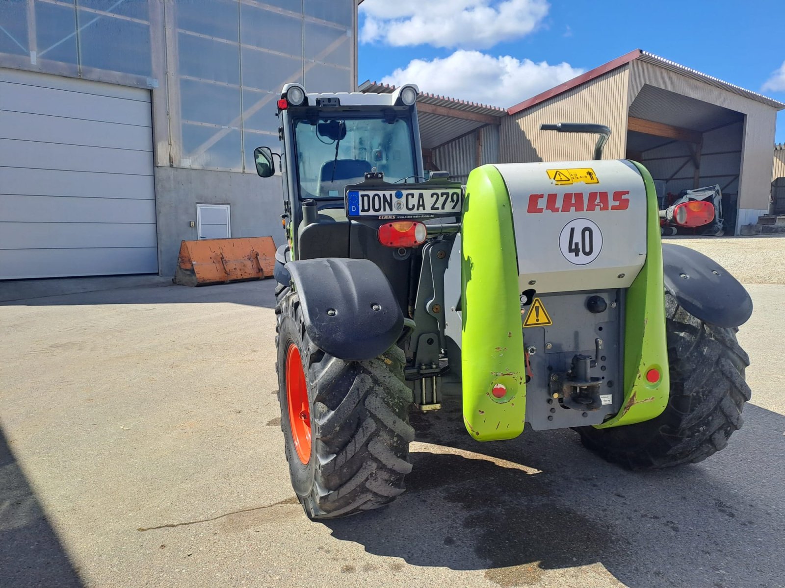 Teleskoplader des Typs CLAAS Scorpion 9040 Plus, Gebrauchtmaschine in Monheim (Bild 3)