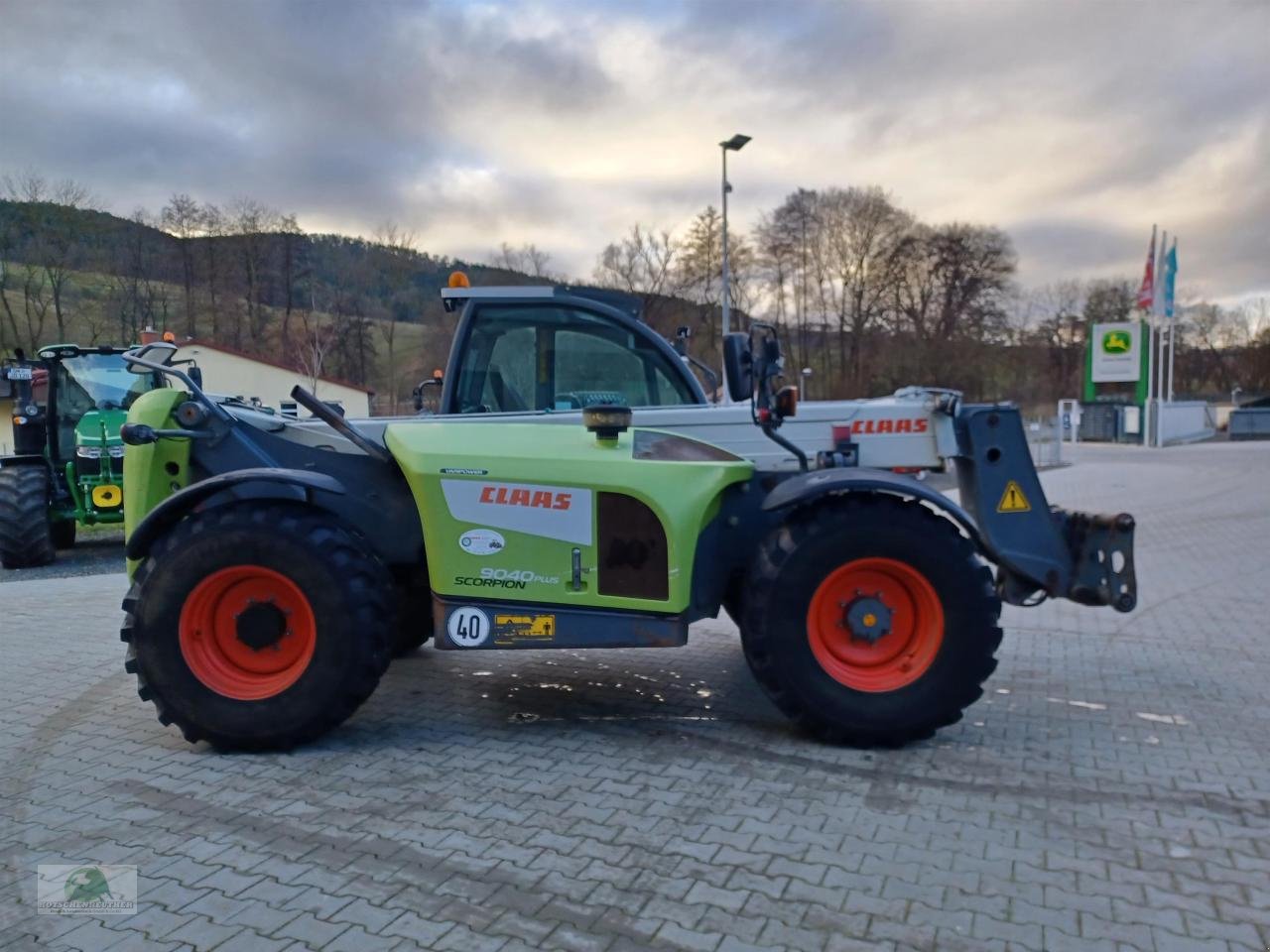 Teleskoplader tip CLAAS Scorpion 9040 Varipower, Gebrauchtmaschine in Teichröda (Poză 4)