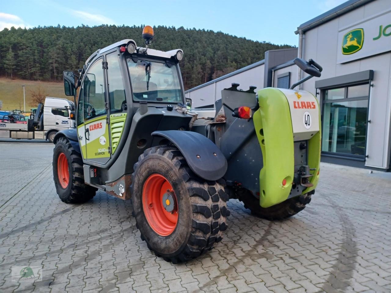 Teleskoplader tip CLAAS Scorpion 9040 Varipower, Gebrauchtmaschine in Teichröda (Poză 8)