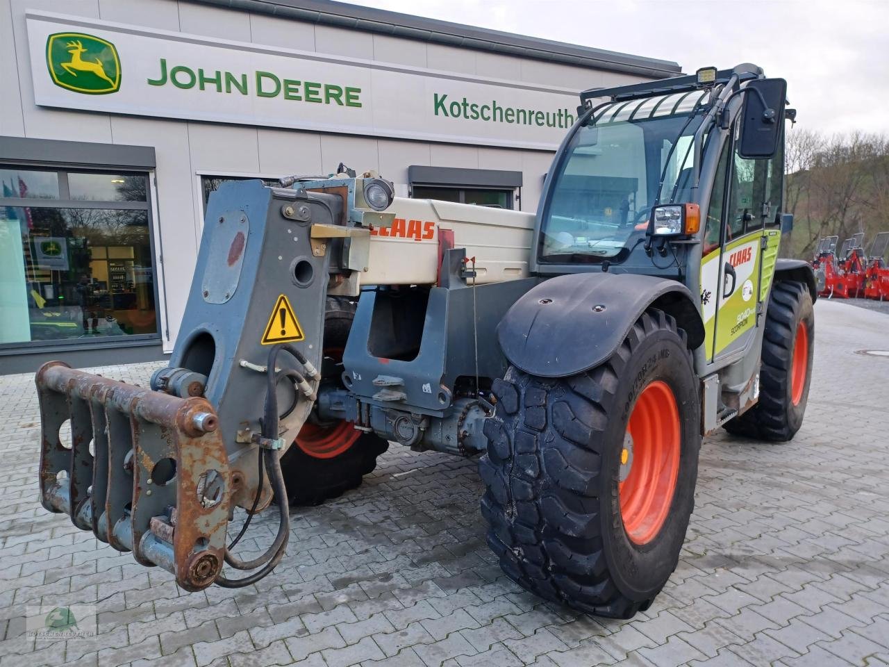 Teleskoplader tip CLAAS Scorpion 9040 Varipower, Gebrauchtmaschine in Teichröda (Poză 9)
