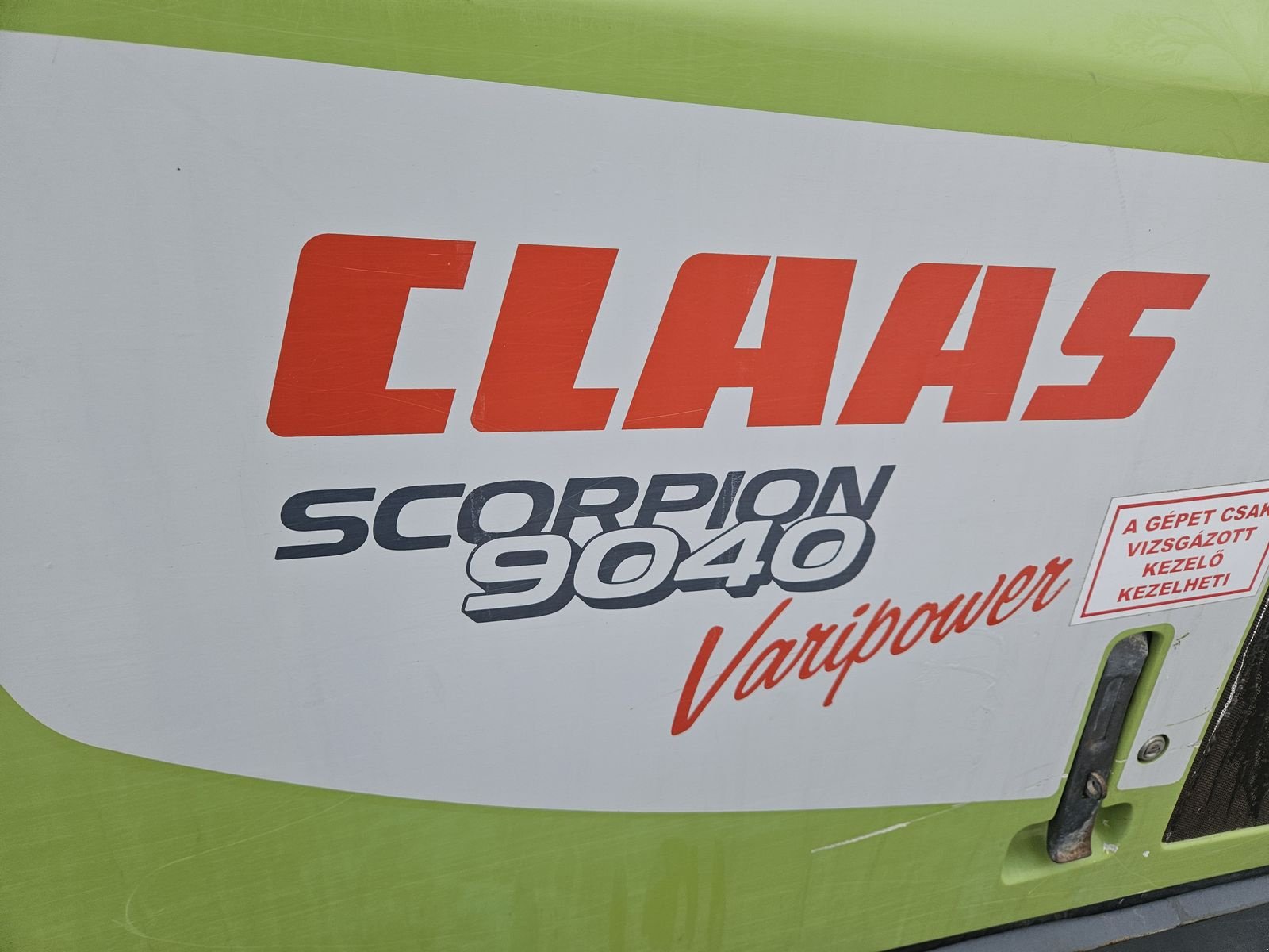 Teleskoplader typu CLAAS Scorpion 9040, Gebrauchtmaschine w Siget in der Wart (Zdjęcie 7)