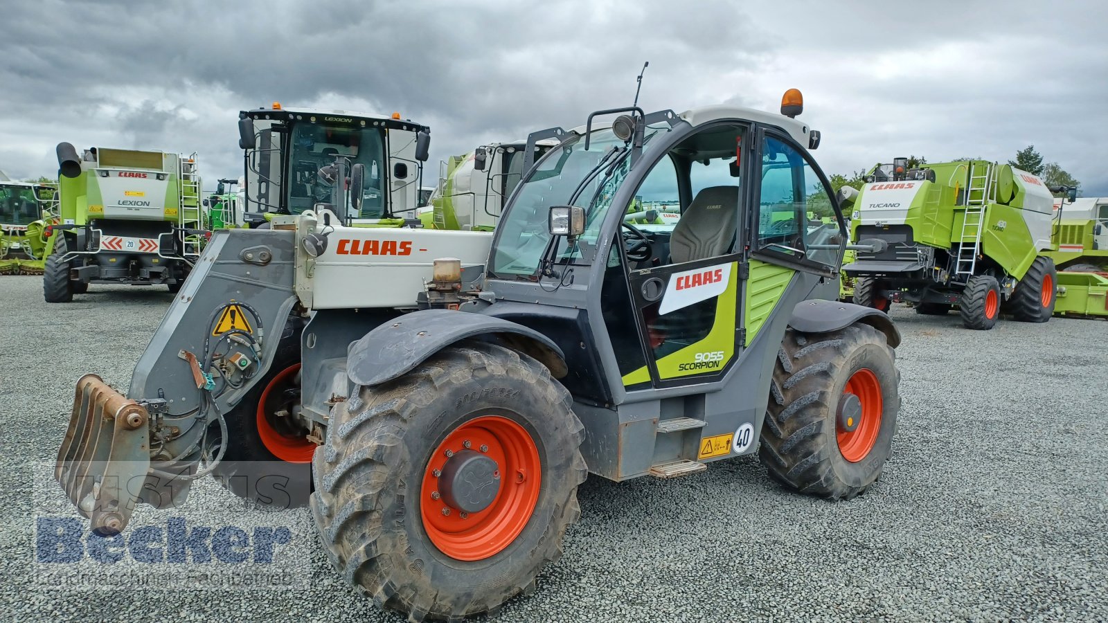 Teleskoplader του τύπου CLAAS Scorpion 9055 VariPower, Gebrauchtmaschine σε Weimar-Niederwalgern (Φωτογραφία 1)