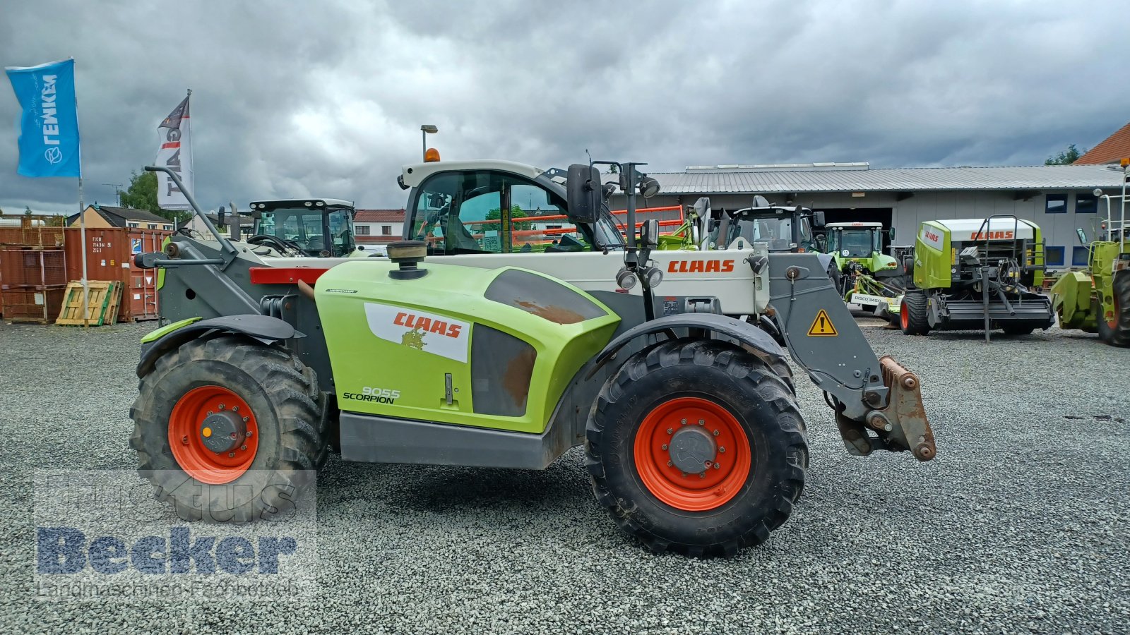 Teleskoplader του τύπου CLAAS Scorpion 9055 VariPower, Gebrauchtmaschine σε Weimar-Niederwalgern (Φωτογραφία 2)