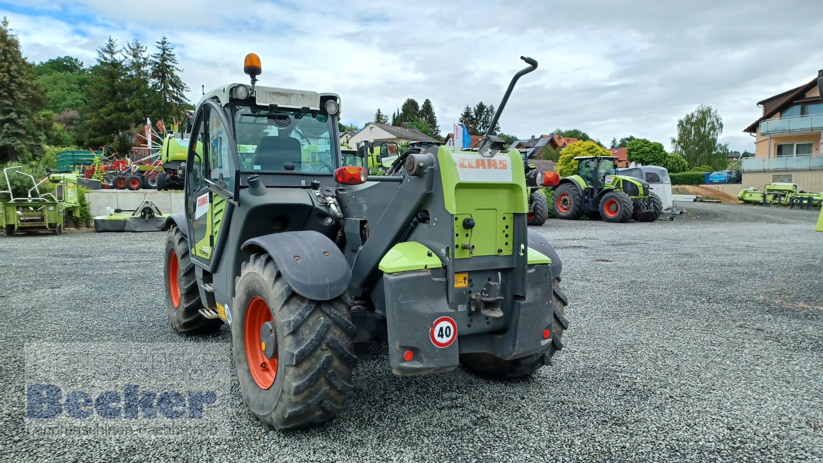 Teleskoplader του τύπου CLAAS Scorpion 9055 VariPower, Gebrauchtmaschine σε Weimar-Niederwalgern (Φωτογραφία 4)