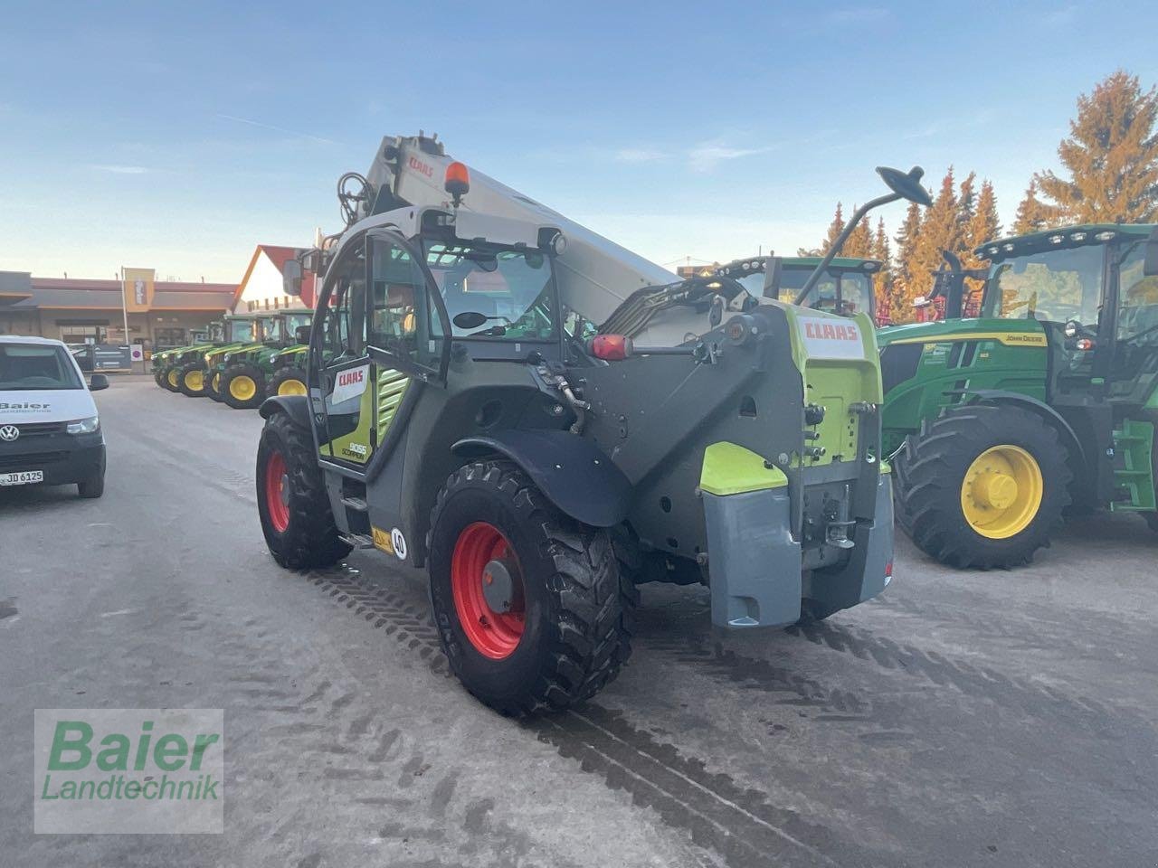Teleskoplader des Typs CLAAS SCORPION 9055, Gebrauchtmaschine in OBERNDORF-HOCHMOESSINGEN (Bild 4)