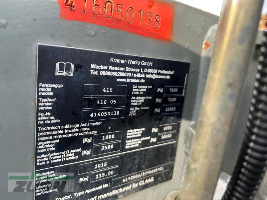 Teleskoplader of the type CLAAS Scorpion 9055, Gebrauchtmaschine in Kanzach (Picture 28)