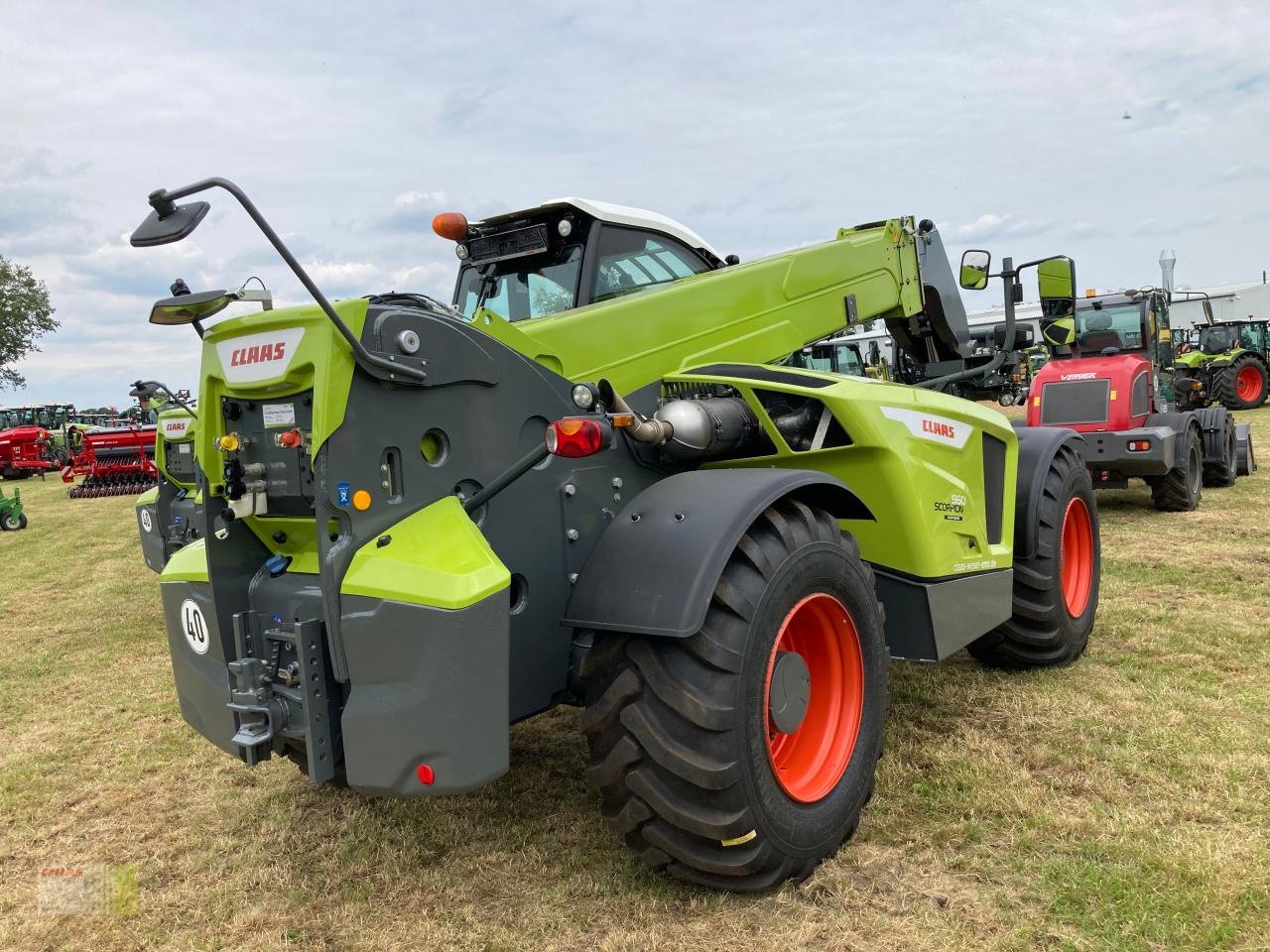 Teleskoplader des Typs CLAAS SCORPION 960 VARIPOWER PLUS, Klima, Druckluft, 40 km/h, 600er Räder NEU !, Zentralschmierung, Gebrauchtmaschine in Molbergen (Bild 7)