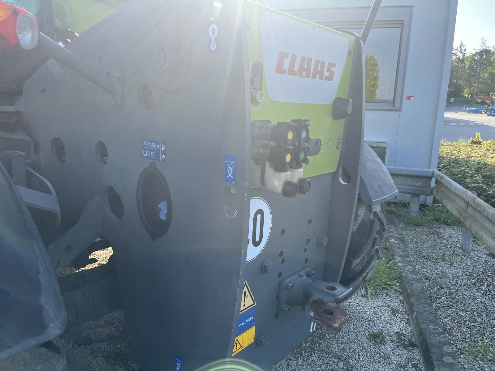 Teleskoplader typu CLAAS TELESCOPIQUE SCORPION 736, Gebrauchtmaschine v PONTIVY (Obrázek 3)