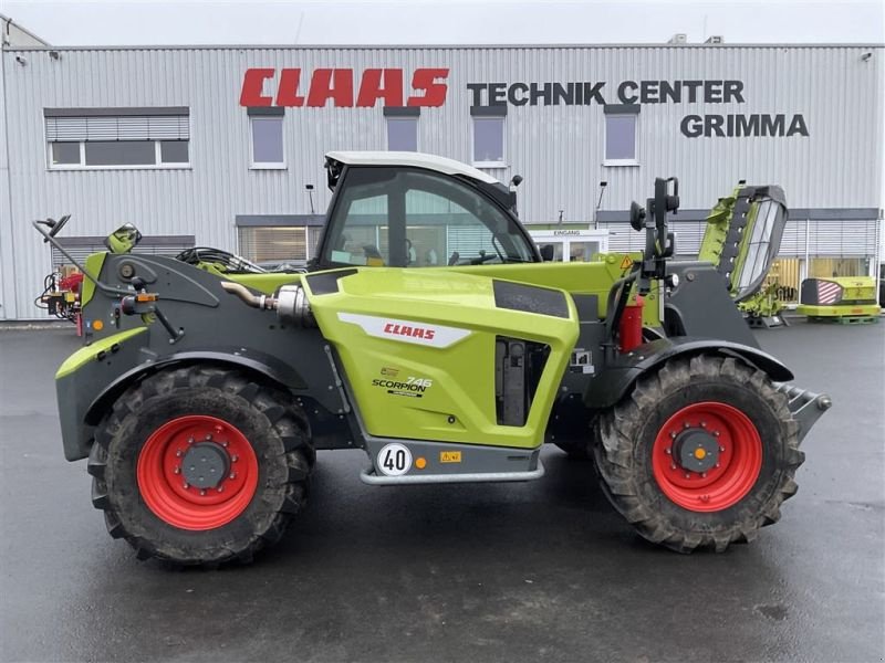 Teleskoplader des Typs CLAAS TELESKOPL. SCORPION 746, Gebrauchtmaschine in Mockrehna (Bild 2)