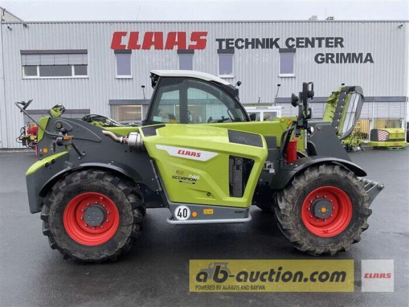 Teleskoplader типа CLAAS TELESKOPL. SCORPION 746, Gebrauchtmaschine в Grimma (Фотография 2)