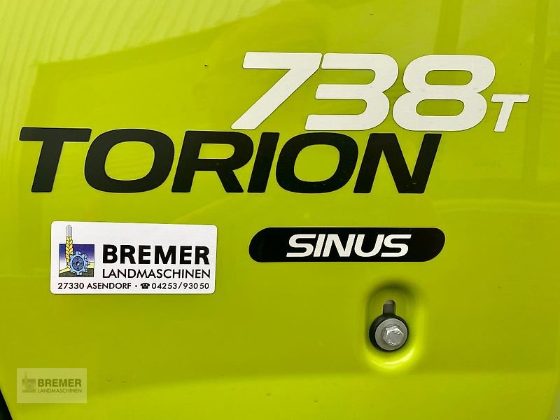 Teleskoplader of the type CLAAS Torion 738 T, Sinus, 40 km/h, Technikjahr 2024, Gebrauchtmaschine in Asendorf (Picture 14)