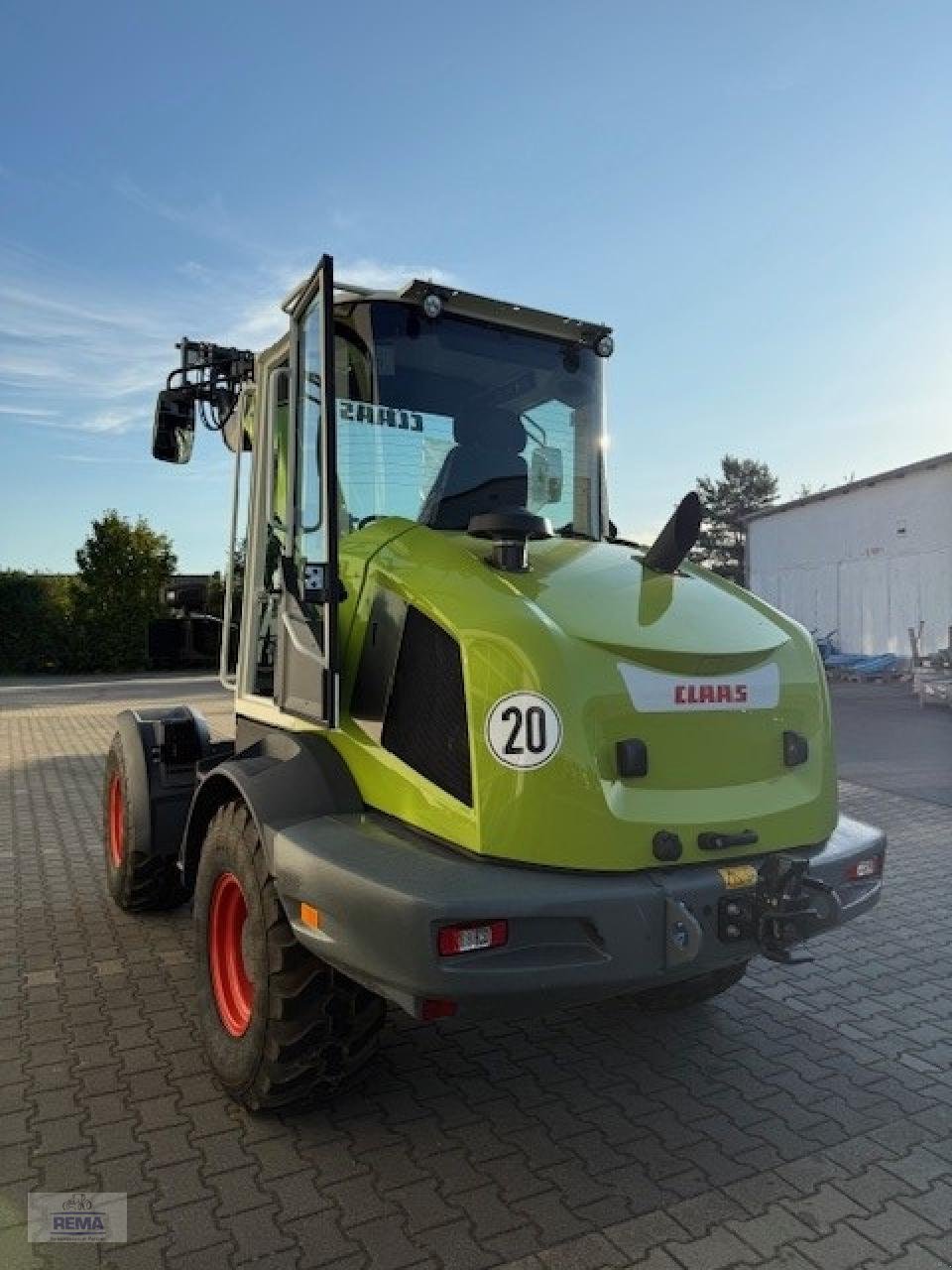 Teleskoplader del tipo CLAAS Torion 738 T Sinus, Vorführmaschine In Belzig-Schwanebeck (Immagine 7)