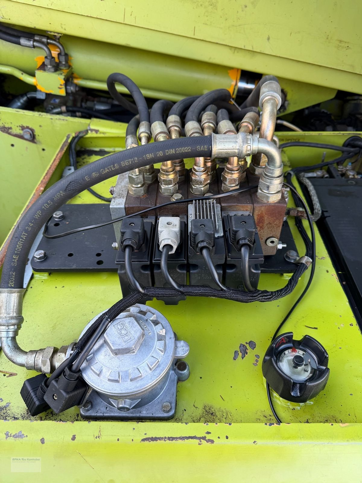 Teleskoplader des Typs CLAAS Unitrac 726, Gebrauchtmaschine in Erlbach (Bild 9)