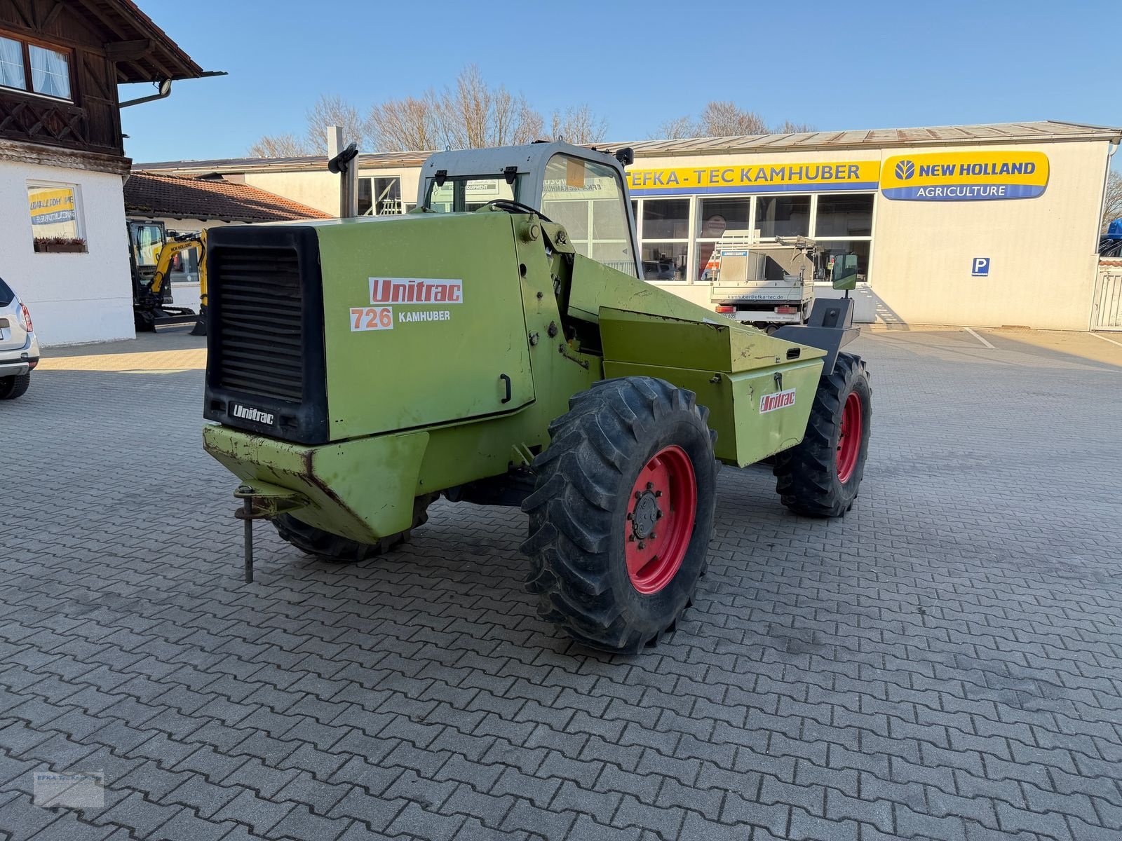 Teleskoplader des Typs CLAAS Unitrac 726, Gebrauchtmaschine in Erlbach (Bild 4)