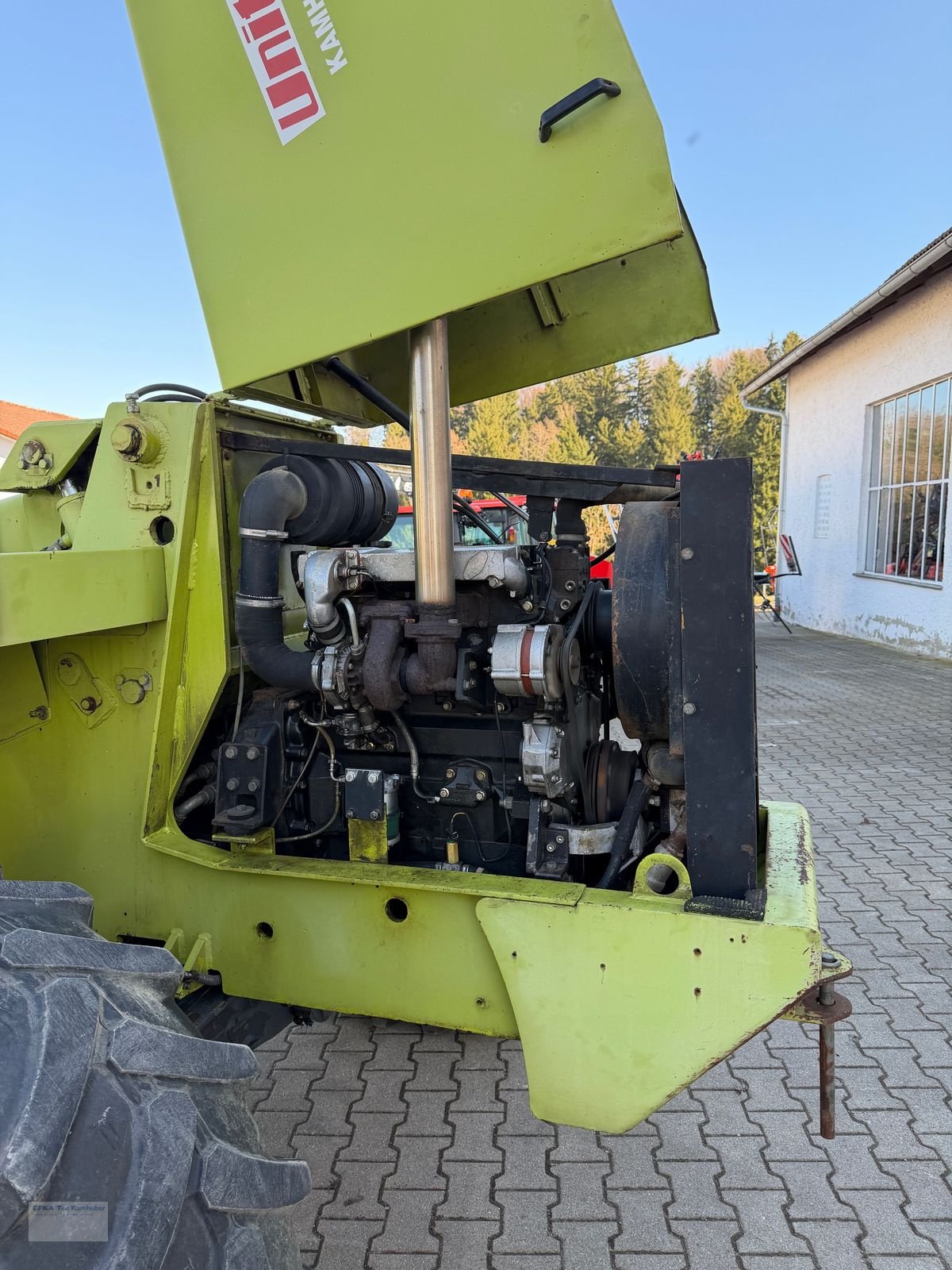 Teleskoplader des Typs CLAAS Unitrac 726, Gebrauchtmaschine in Erlbach (Bild 10)