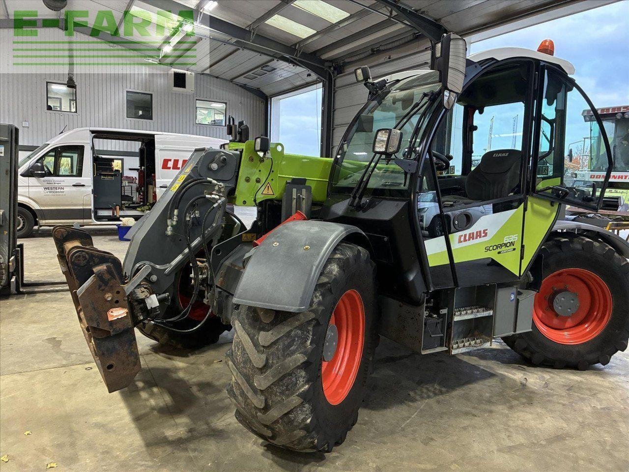 Teleskoplader typu CLAAS USED 2018 SCORPION 635, Gebrauchtmaschine v CIRENCESTER (Obrázek 5)
