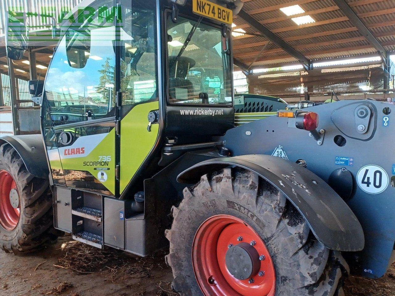 Teleskoplader tipa CLAAS USED SCORPION 736, Gebrauchtmaschine u ALNWICK (Slika 3)