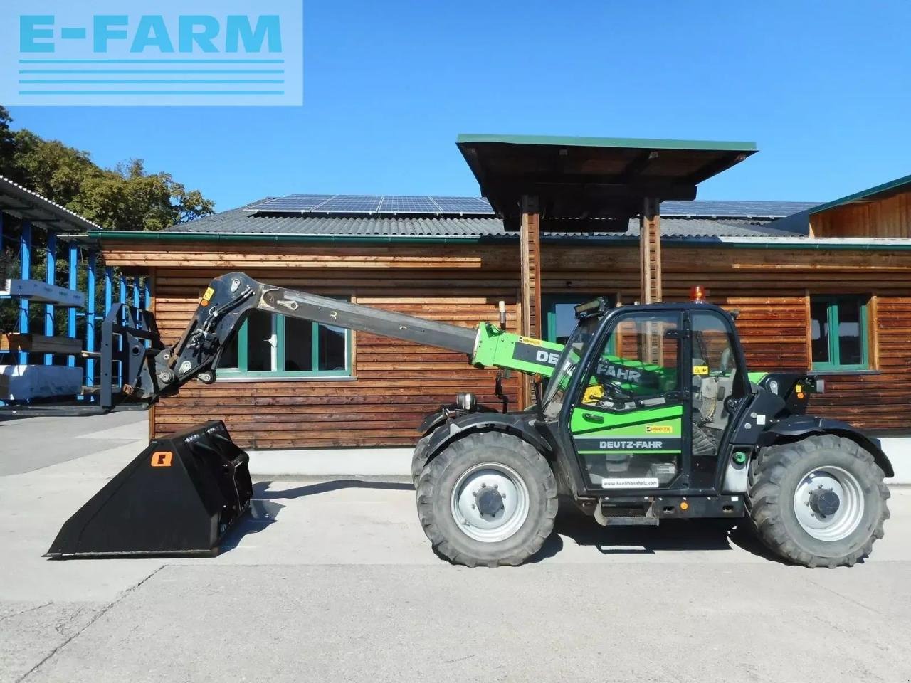 Teleskoplader typu Deutz-Fahr agrovector 37.6 ( 3,7 tonnen - 6 meter ) 40 km/h, Gebrauchtmaschine v ST. NIKOLAI/DR. (Obrázek 18)