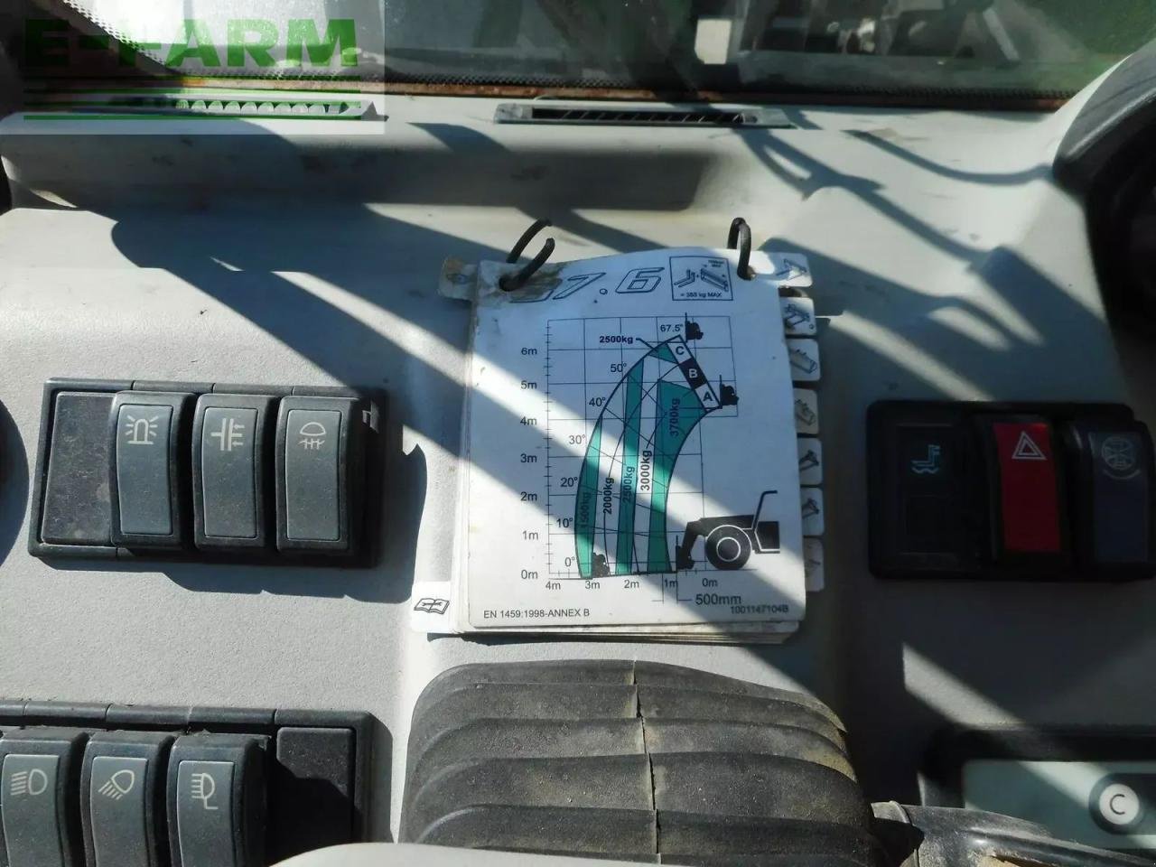 Teleskoplader del tipo Deutz-Fahr agrovector 37.6 ( 3,7 tonnen - 6 meter ) 40 km/h, Gebrauchtmaschine en ST. NIKOLAI/DR. (Imagen 12)