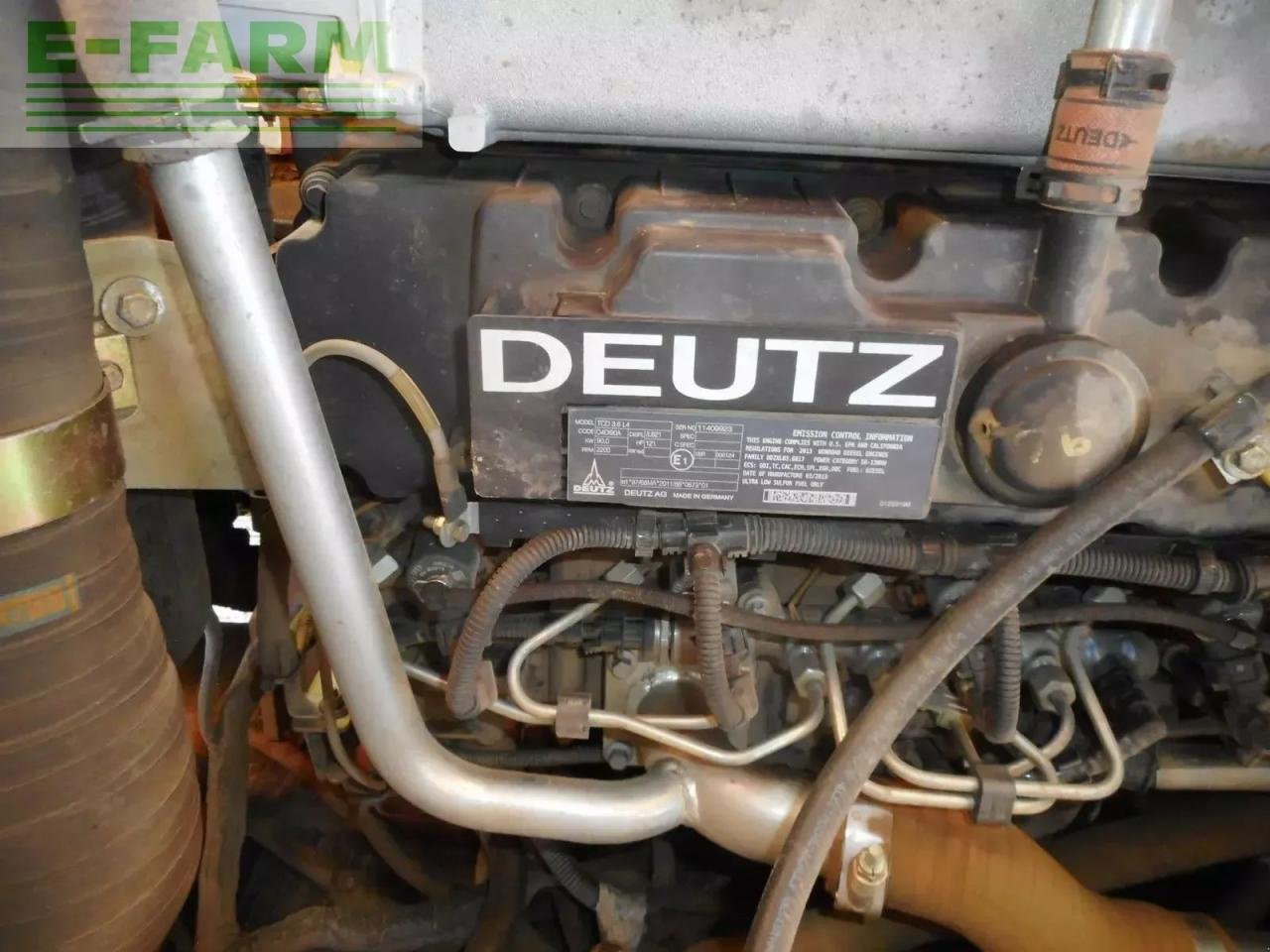 Teleskoplader del tipo Deutz-Fahr agrovector 37.6 ( 3,7 tonnen - 6 meter ) 40 km/h, Gebrauchtmaschine en ST. NIKOLAI/DR. (Imagen 16)