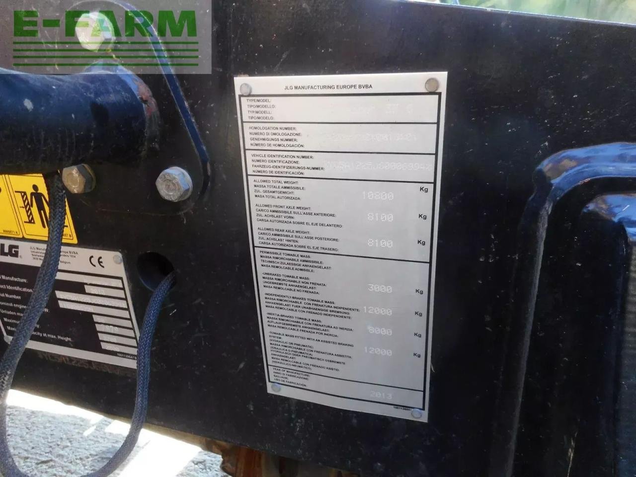 Teleskoplader des Typs Deutz-Fahr agrovector 37.6 ( 3,7 tonnen - 6 meter ) 40 km/h, Gebrauchtmaschine in ST. NIKOLAI/DR. (Bild 8)