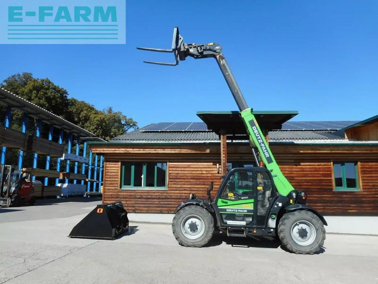 Teleskoplader des Typs Deutz-Fahr agrovector 37.6 ( 3,7 tonnen - 6 meter ) 40 km/h, Gebrauchtmaschine in ST. NIKOLAI/DR. (Bild 19)