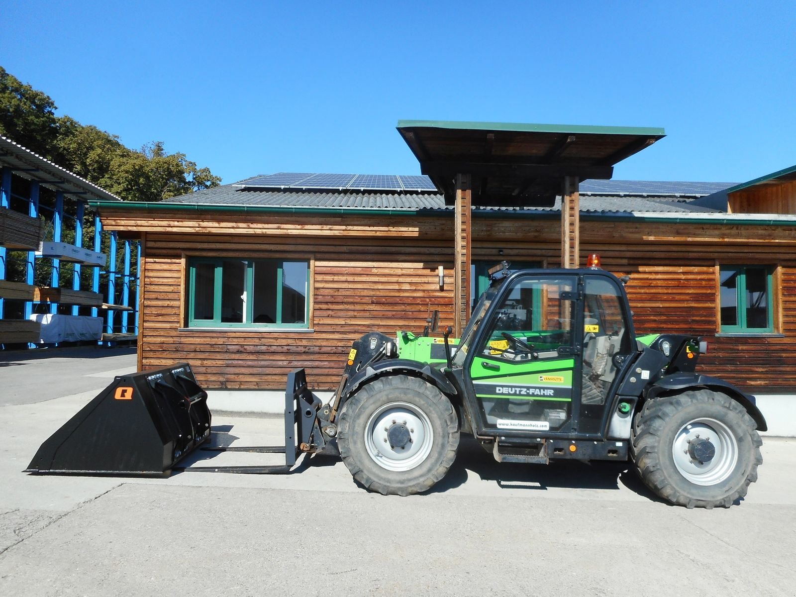 Teleskoplader tip Deutz-Fahr Agrovector 37.6 ( 3,7 Tonnen - 6 Meter ) 40 Km/h, Gebrauchtmaschine in St. Nikolai ob Draßling (Poză 1)