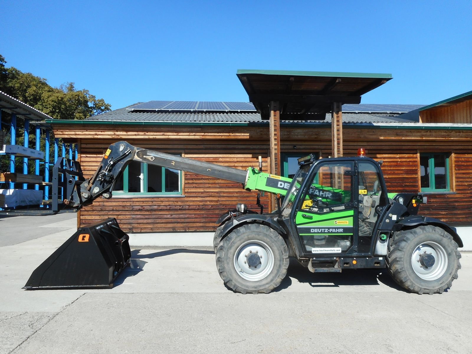 Teleskoplader tip Deutz-Fahr Agrovector 37.6 ( 3,7 Tonnen - 6 Meter ) 40 Km/h, Gebrauchtmaschine in St. Nikolai ob Draßling (Poză 18)