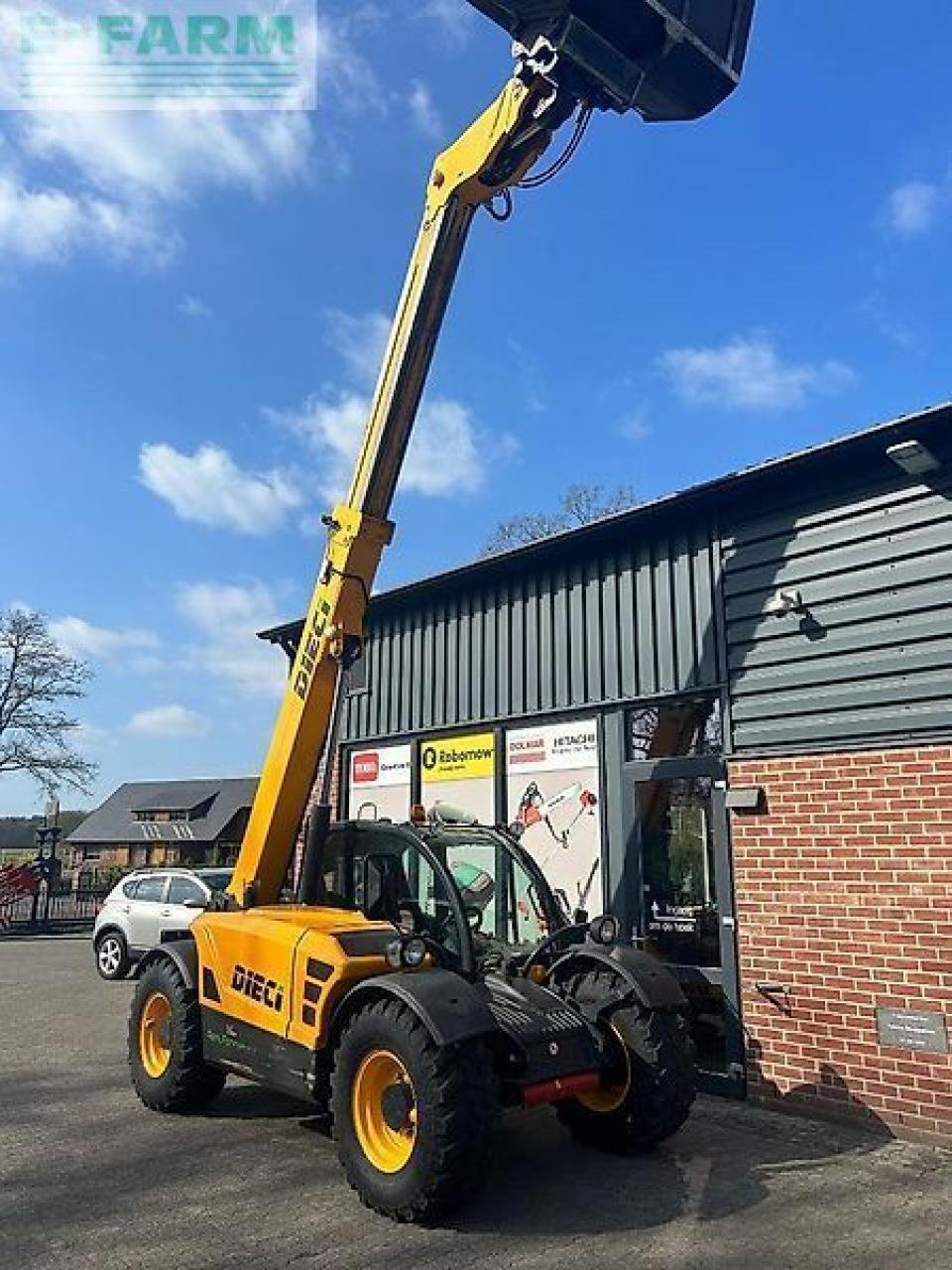 Teleskoplader des Typs DIECI 28.7 agri farmer, Gebrauchtmaschine in ag BROEKLAND (Bild 3)