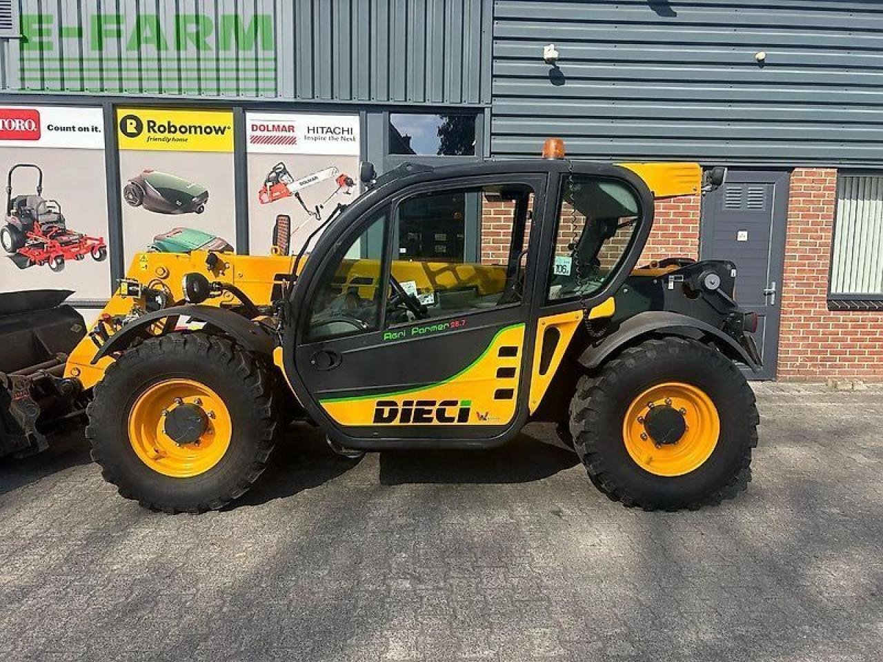 Teleskoplader des Typs DIECI 28.7 agri farmer, Gebrauchtmaschine in ag BROEKLAND (Bild 7)