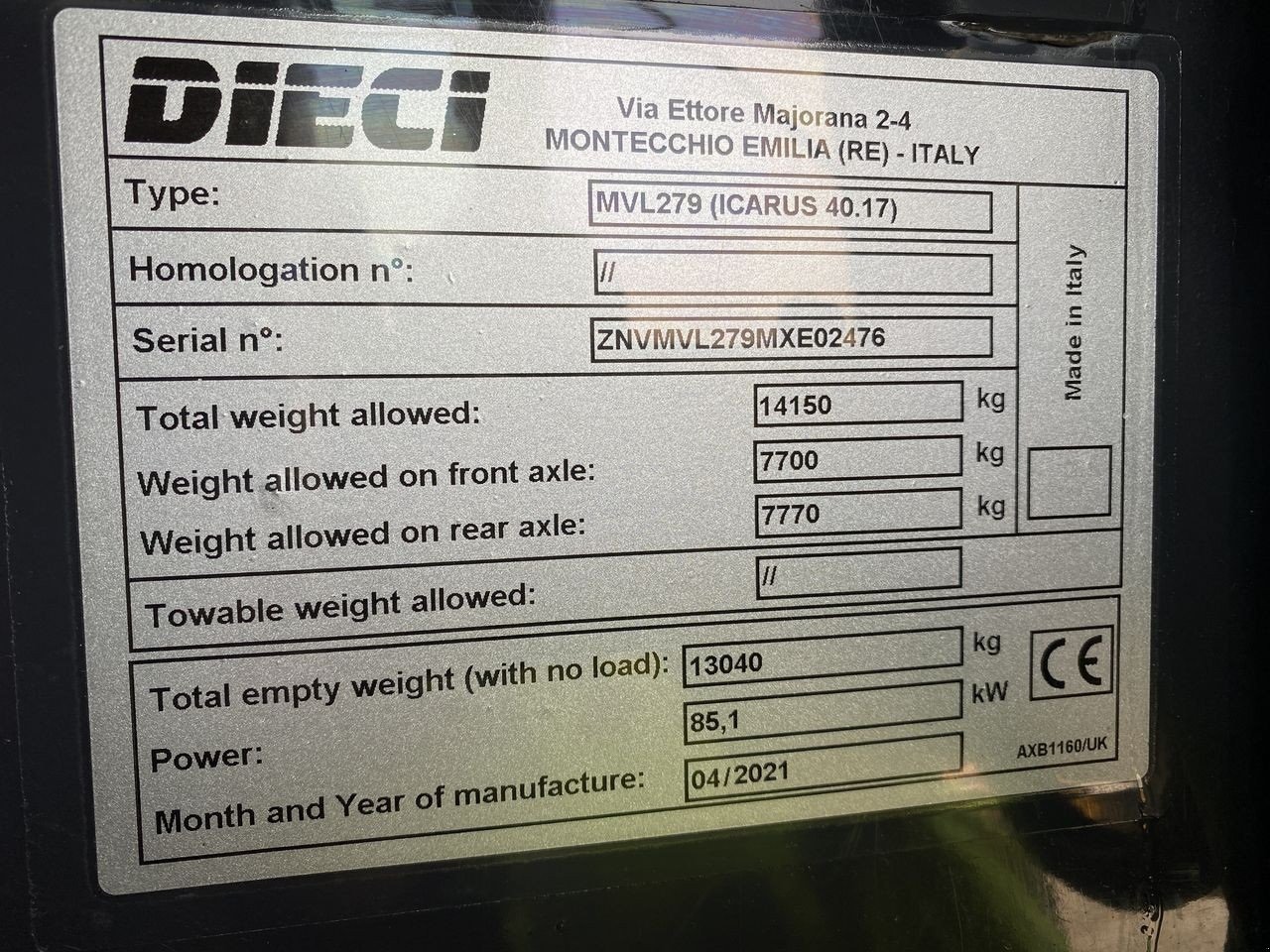 Teleskoplader des Typs DIECI 40.17, Gebrauchtmaschine in Skive (Bild 11)