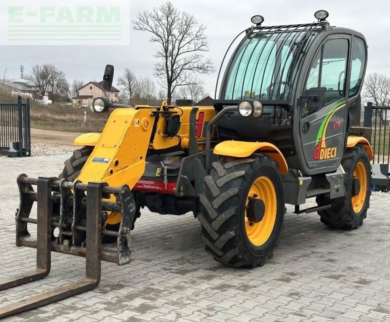 Teleskoplader typu DIECI 40.7h ps agri plus, Gebrauchtmaschine w SOKOŁY (Zdjęcie 3)