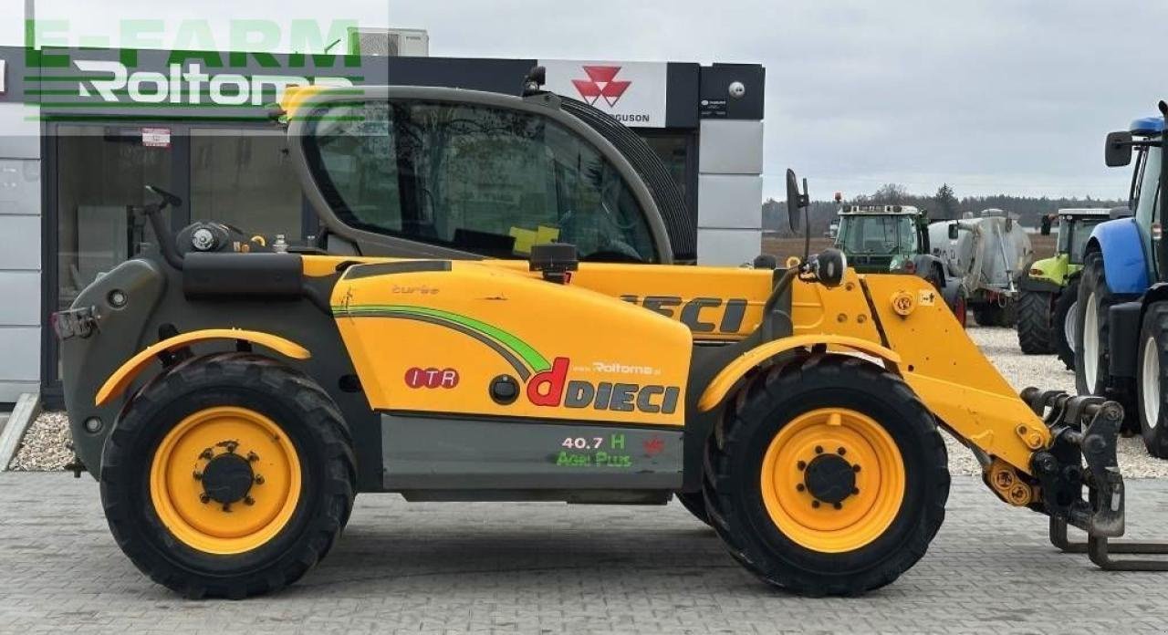 Teleskoplader typu DIECI 40.7h ps agri plus, Gebrauchtmaschine w SOKOŁY (Zdjęcie 7)