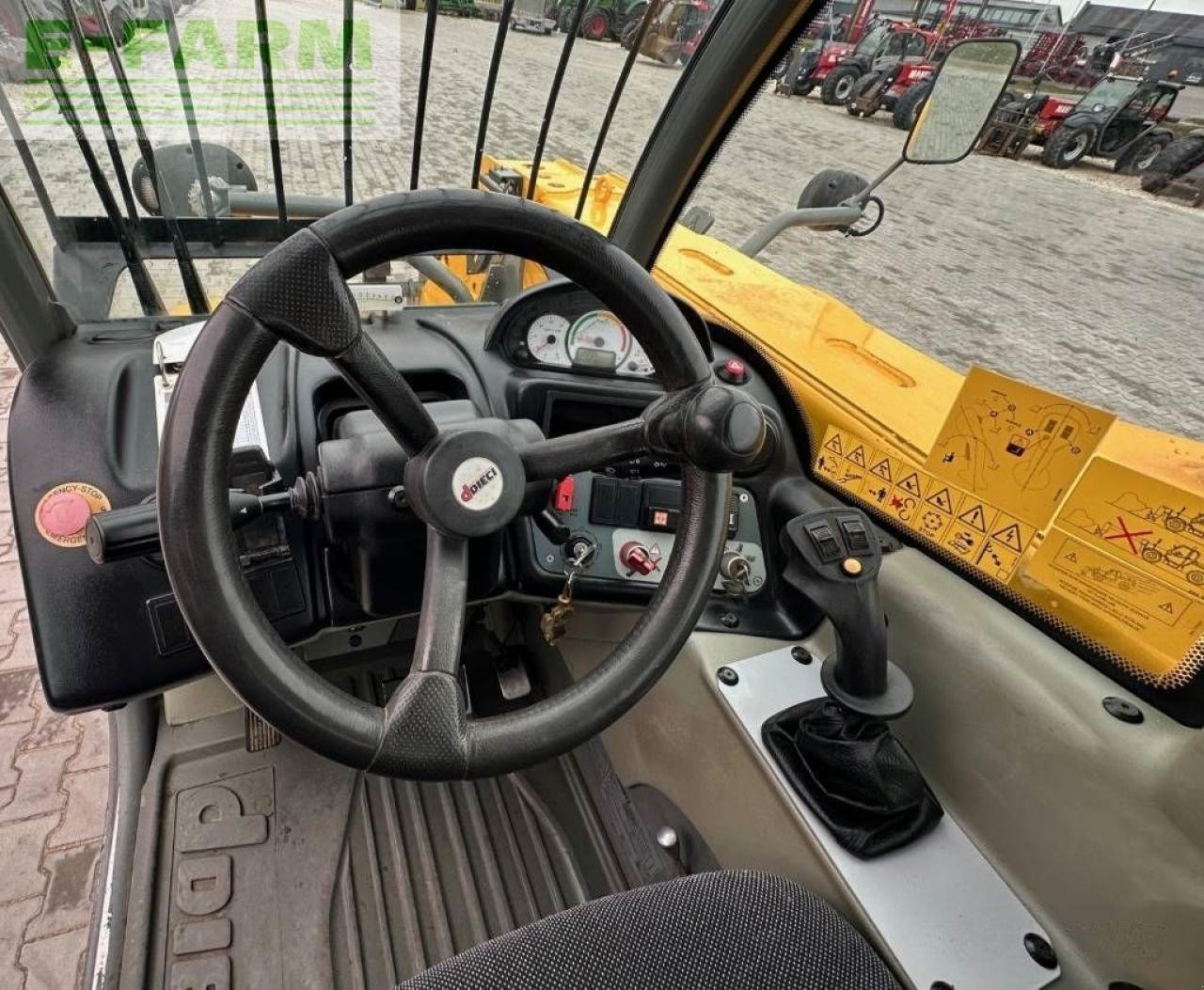 Teleskoplader typu DIECI 40.7h ps agri plus, Gebrauchtmaschine w SOKOŁY (Zdjęcie 9)