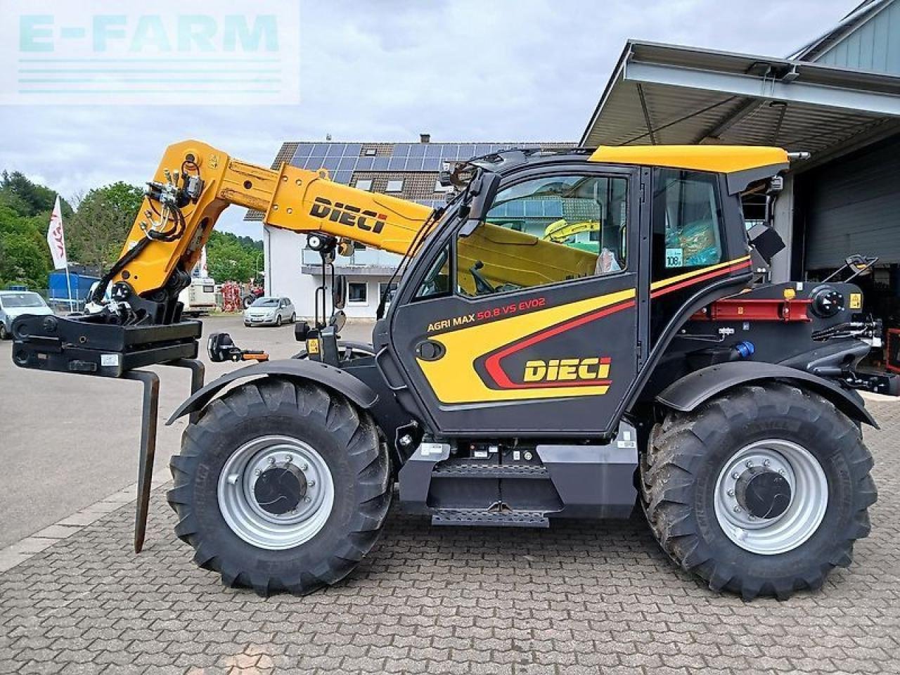 Teleskoplader Türe ait DIECI agri max 50.8 vs evo2, Gebrauchtmaschine içinde PÜTTLINGEN (resim 4)