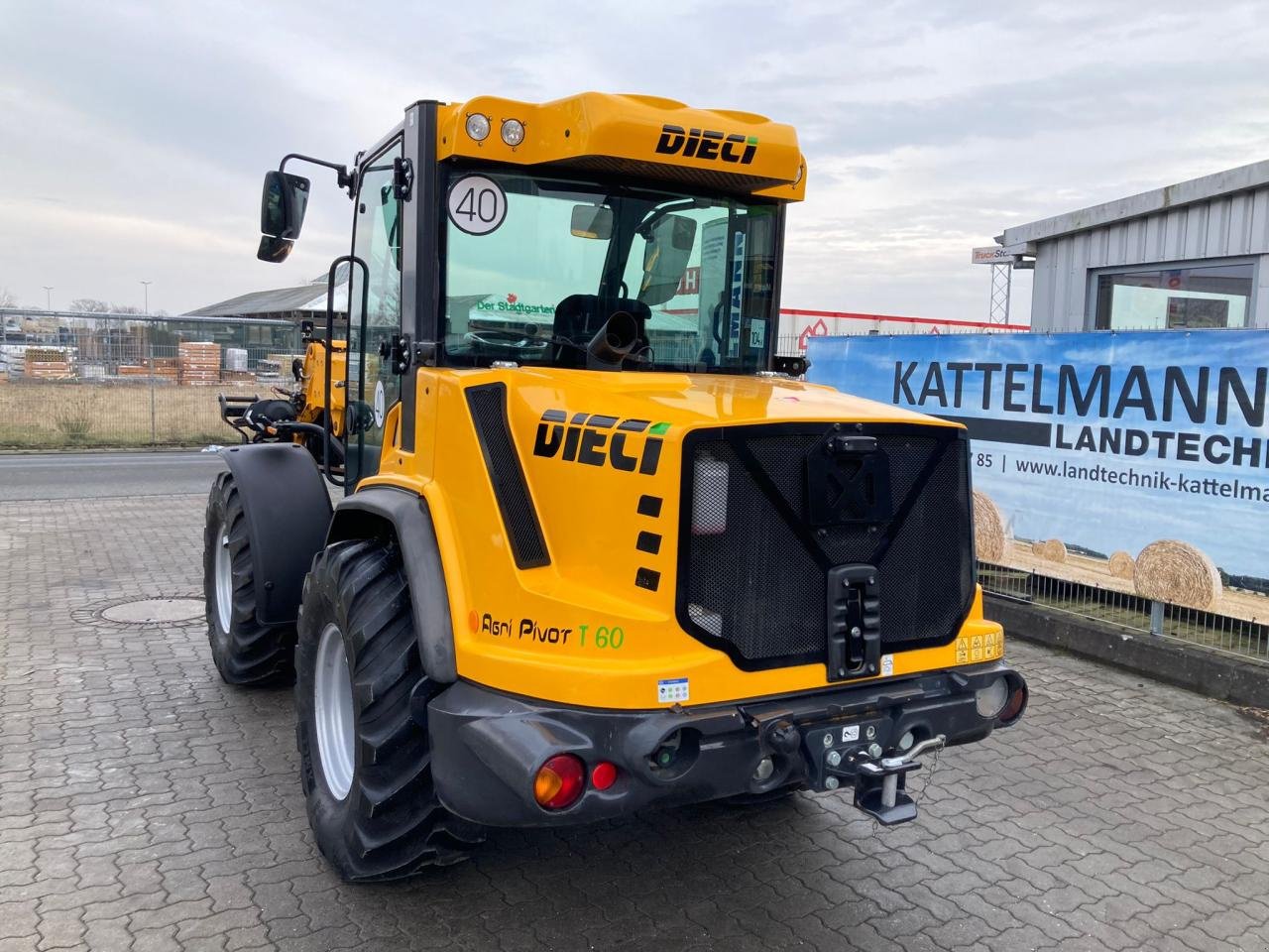 Teleskoplader a típus DIECI Agri Pivot T60, Gebrauchtmaschine ekkor: Stuhr (Kép 4)