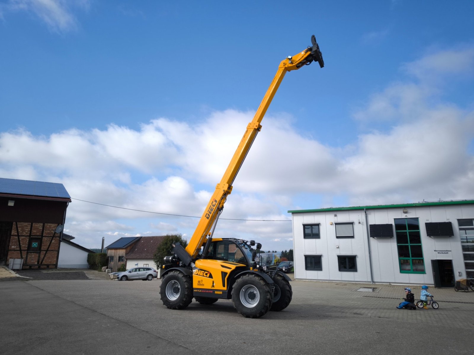 Teleskoplader des Typs DIECI Agri Plus 40.10 VS EVO2, Gebrauchtmaschine in Meßkirch (Bild 4)
