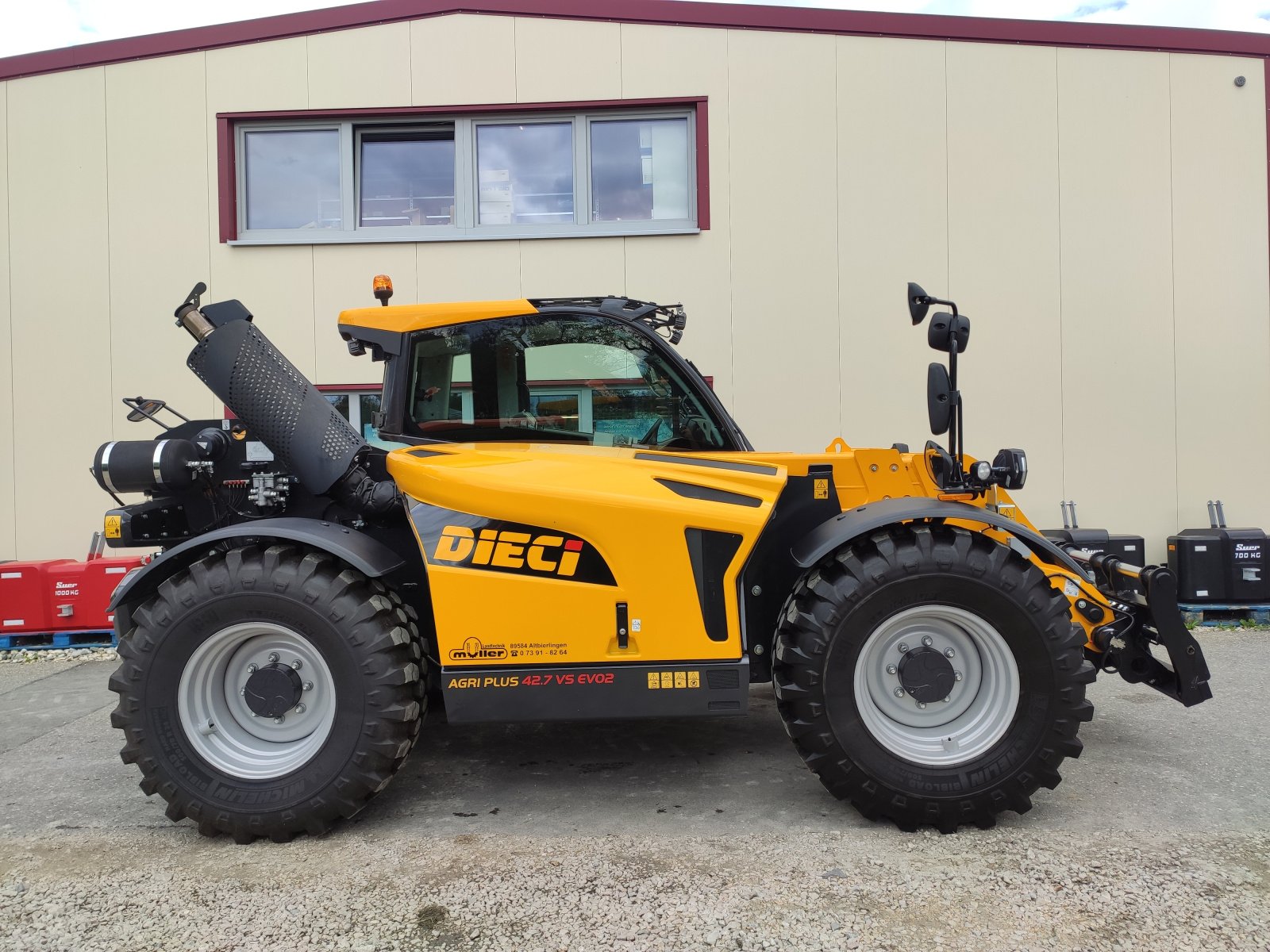 Teleskoplader typu DIECI Agri Plus 42.7 VS EVO2, Gebrauchtmaschine v Altbierlingen (Obrázek 3)