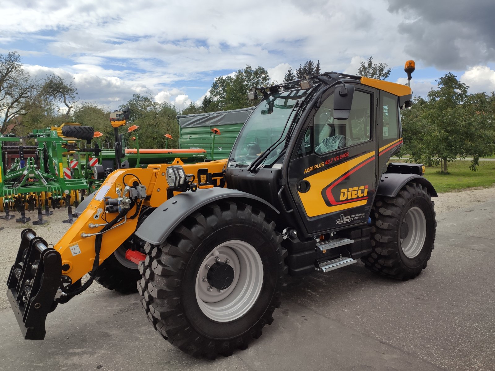 Teleskoplader typu DIECI Agri Plus 42.7 VS EVO2, Gebrauchtmaschine v Altbierlingen (Obrázek 10)
