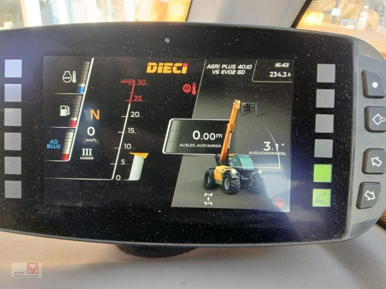 Teleskoplader типа DIECI AgriPlus 40.10 VS EVO2, Gebrauchtmaschine в Bonndorf (Фотография 8)