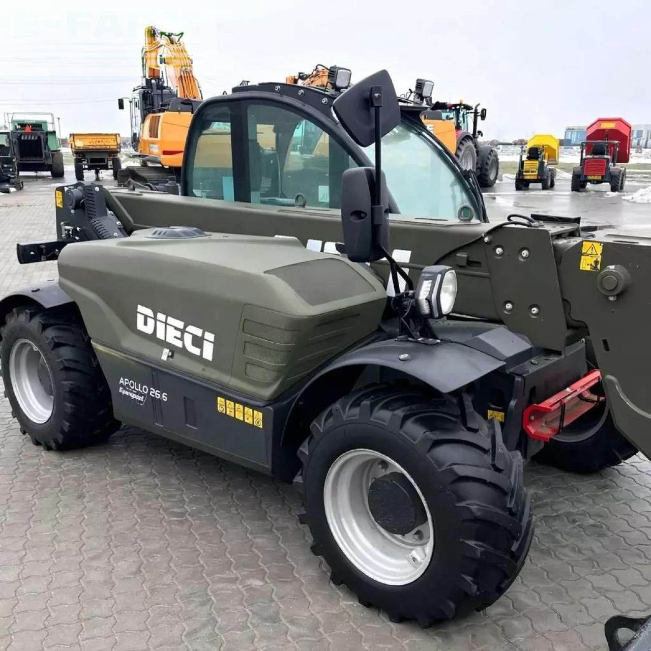 Teleskoplader Türe ait DIECI apollo 26.6, Gebrauchtmaschine içinde AALBORG SV (resim 5)