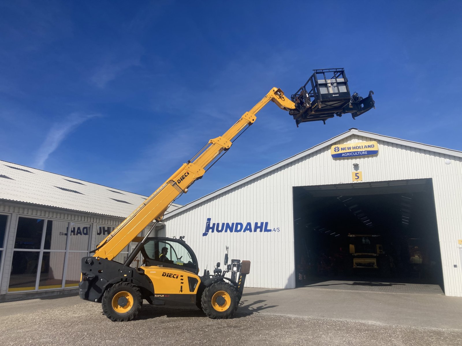 Teleskoplader tip DIECI ICARUS 40.17, Gebrauchtmaschine in Thisted (Poză 5)