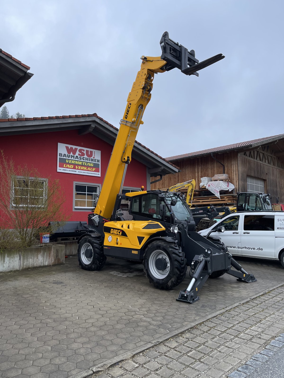 Teleskoplader tip DIECI Icarus 40.17, Gebrauchtmaschine in Großweil (Poză 3)