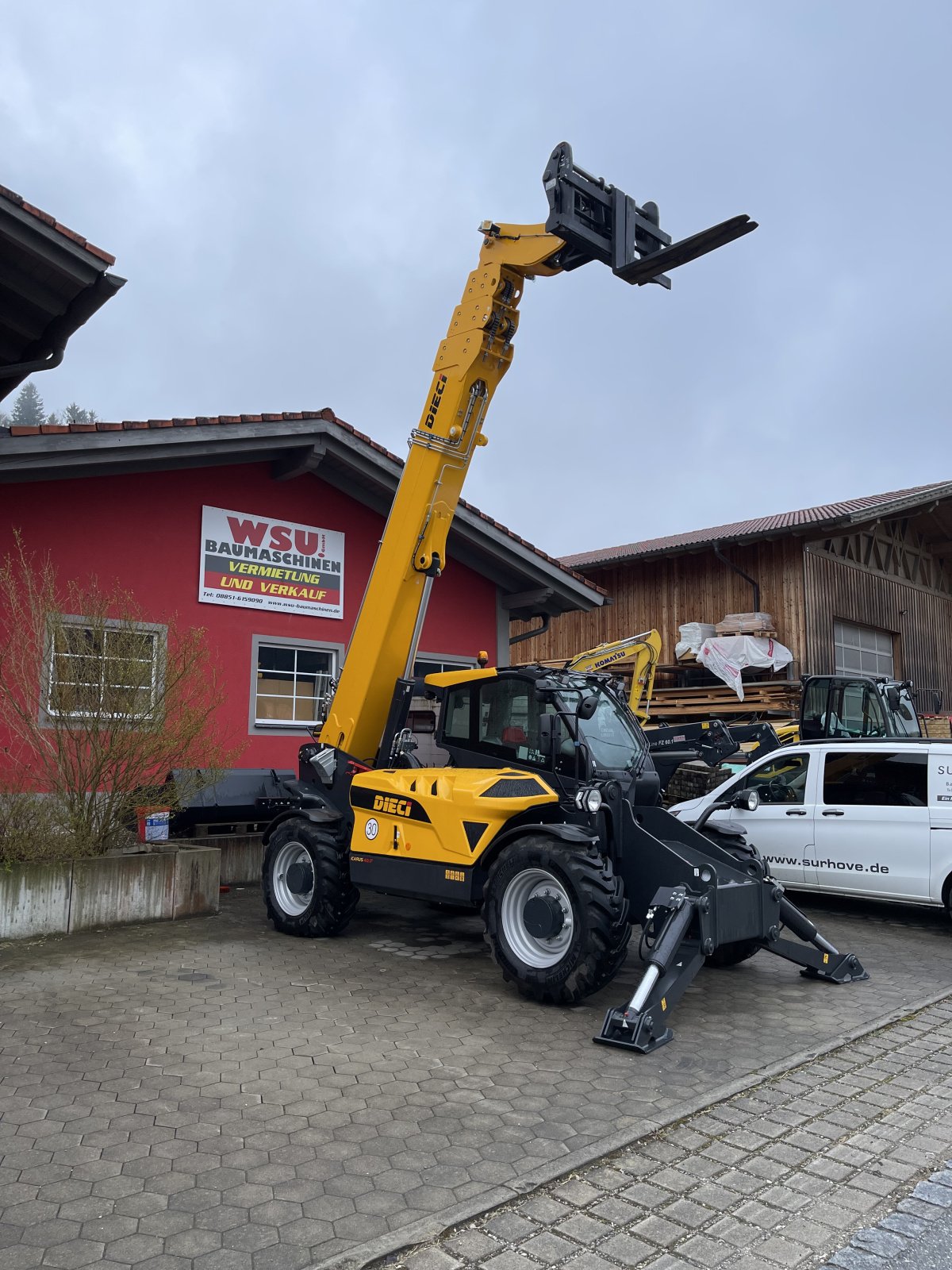 Teleskoplader tip DIECI Icarus 40.17, Gebrauchtmaschine in Großweil (Poză 4)