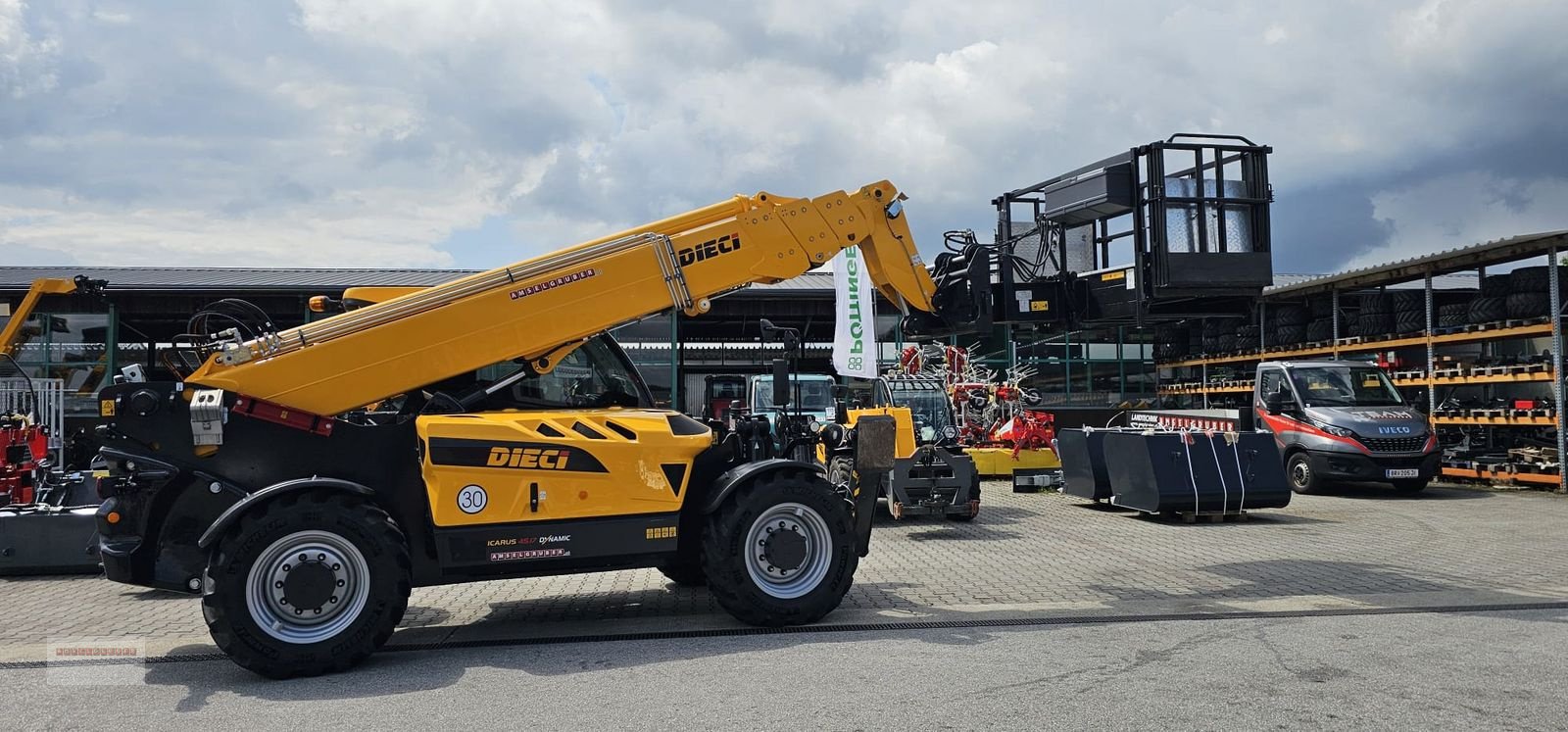 Teleskoplader of the type DIECI Icarus 45.17 Dynamic GD mit Arbeitskorb schwenk+, Gebrauchtmaschine in Tarsdorf (Picture 5)