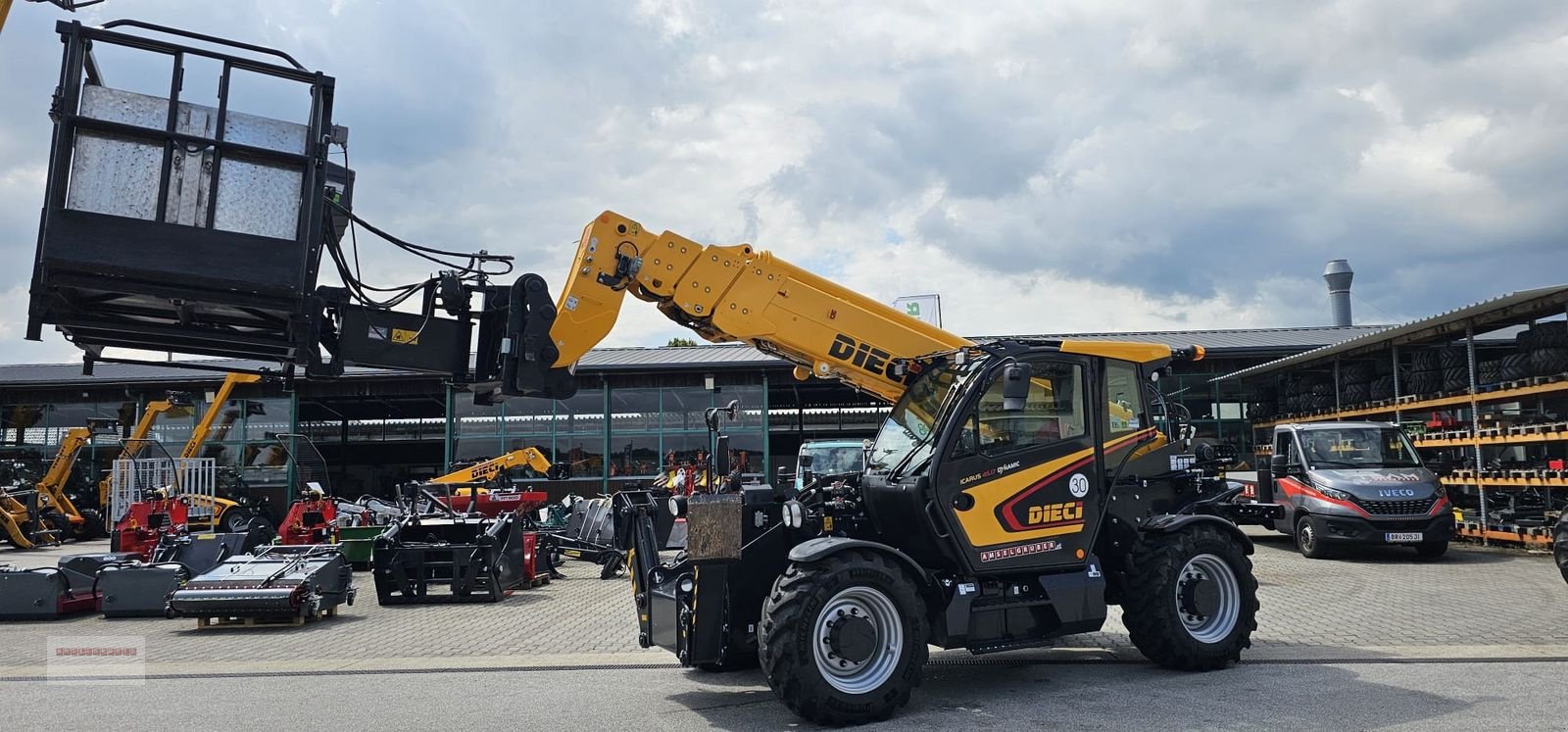 Teleskoplader of the type DIECI Icarus 45.17 Dynamic GD mit Arbeitskorb schwenk+, Gebrauchtmaschine in Tarsdorf (Picture 3)