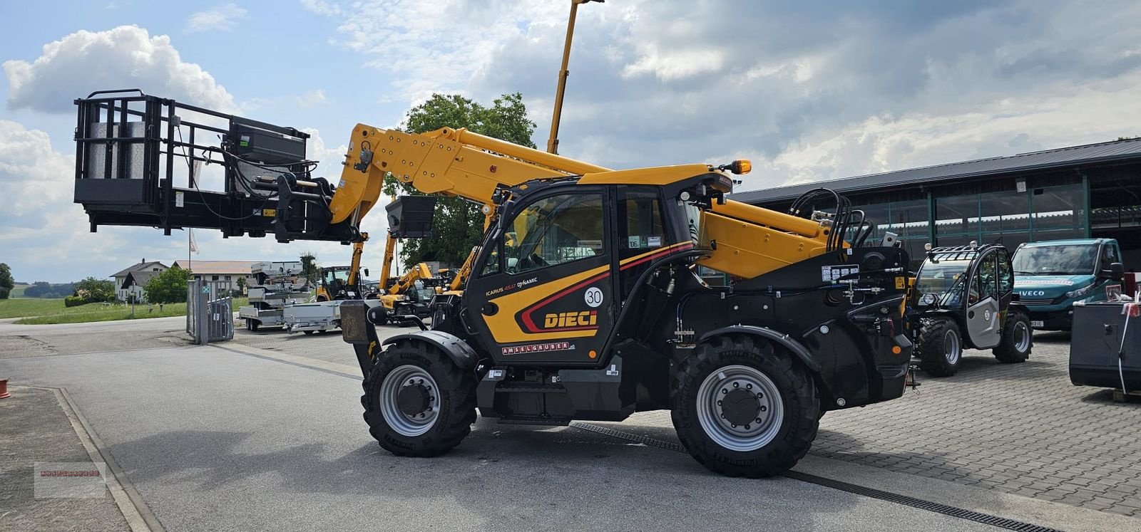 Teleskoplader of the type DIECI Icarus 45.17 Dynamic GD mit Arbeitskorb schwenk+, Gebrauchtmaschine in Tarsdorf (Picture 4)
