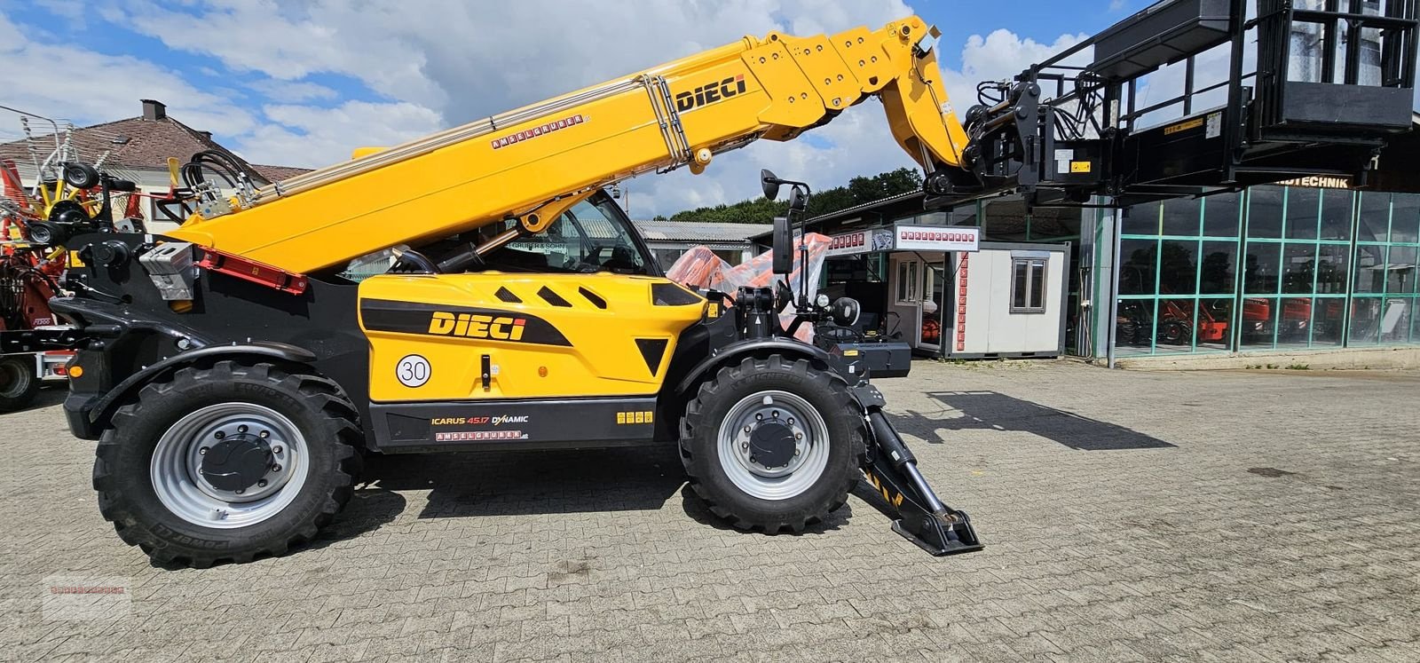 Teleskoplader of the type DIECI Icarus 45.17 Dynamic GD mit Arbeitskorb schwenk+, Gebrauchtmaschine in Tarsdorf (Picture 14)