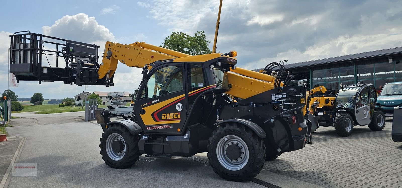Teleskoplader of the type DIECI Icarus 45.17 Dynamic GD mit Arbeitskorb schwenk+, Gebrauchtmaschine in Tarsdorf (Picture 7)